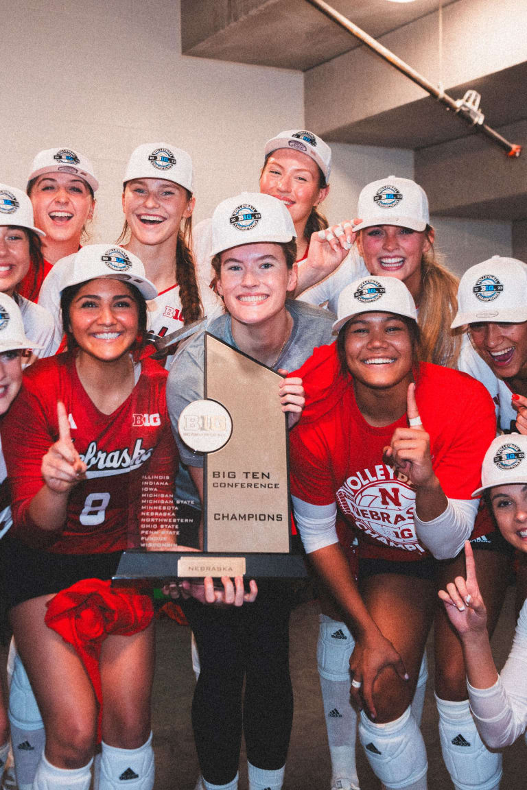 Nebraska claim Big Ten title after six years