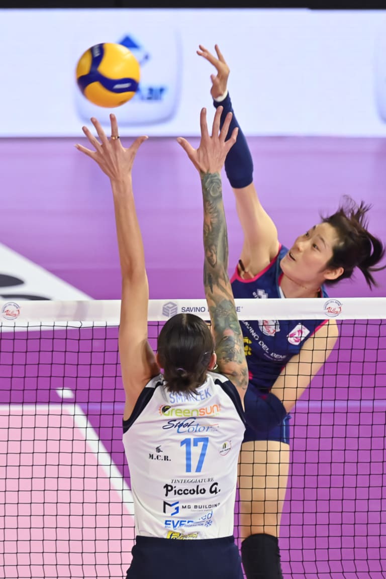 Zhu leads Scandicci against Chieri on Sunday