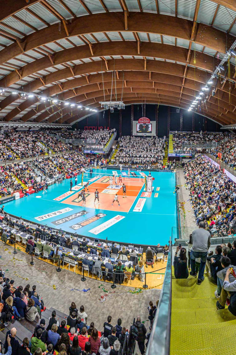 Sir v Trentino breaks attendance record in Perugia