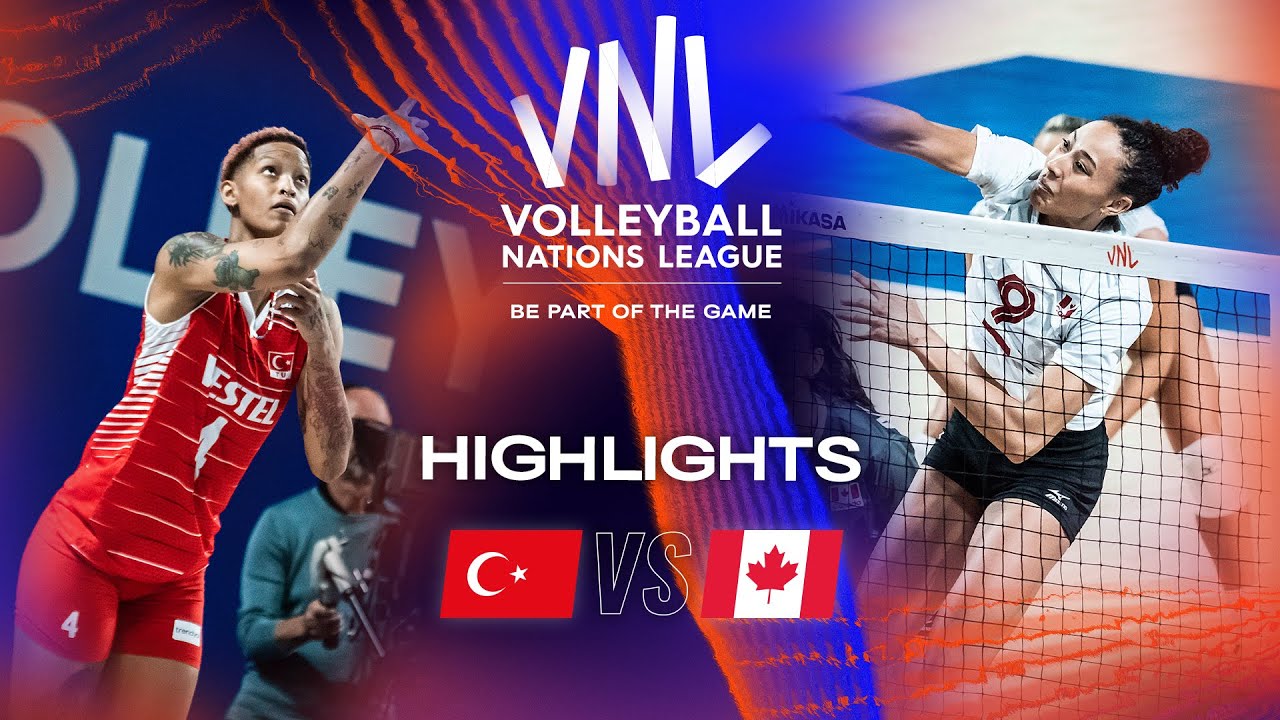 Tur Vs Can Highlights Week Women S Vnl