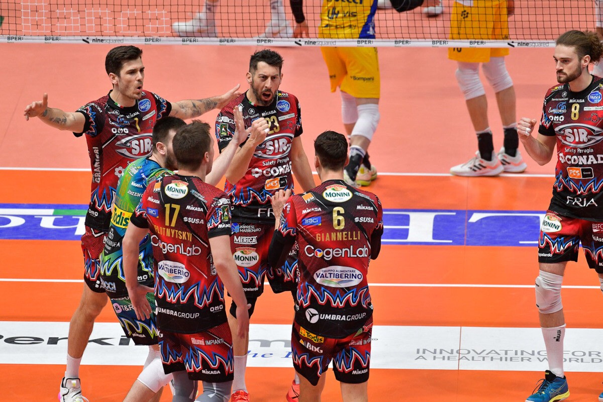 Perugia survive at Modena as thrilling clash lives up to expectations volleyballworld