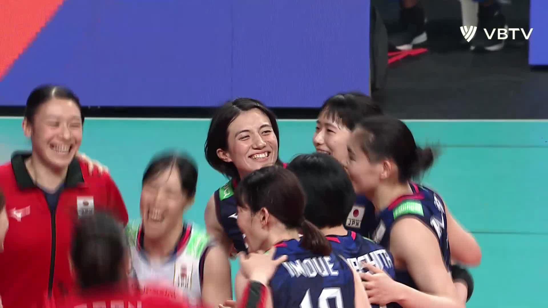 Sarina Koga Points Made Leader In Japan Vs Poland Top Points Made Volleyballworld Com