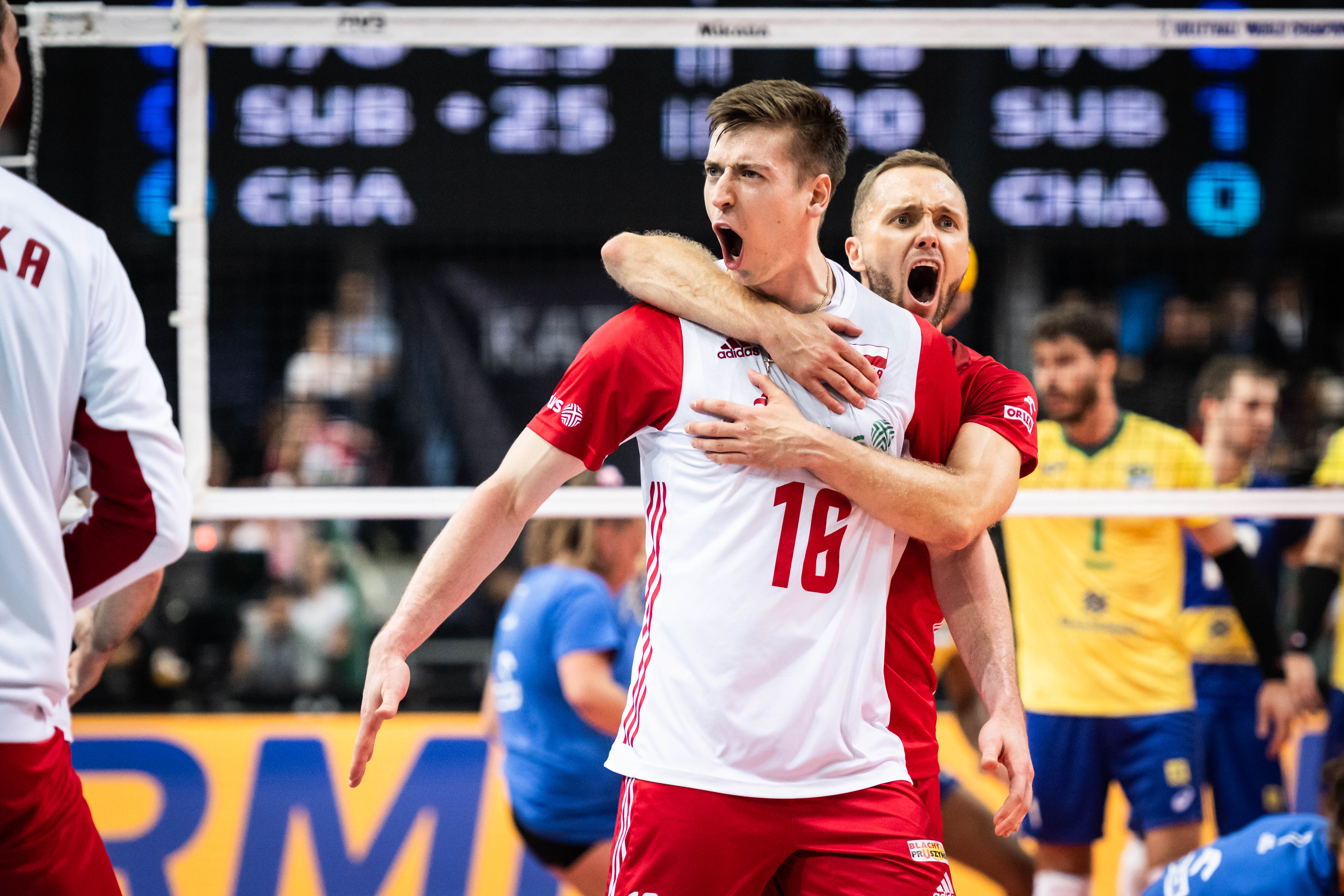 KATOWICE, POLAND - Poland Vs Mexico At Volleyball World