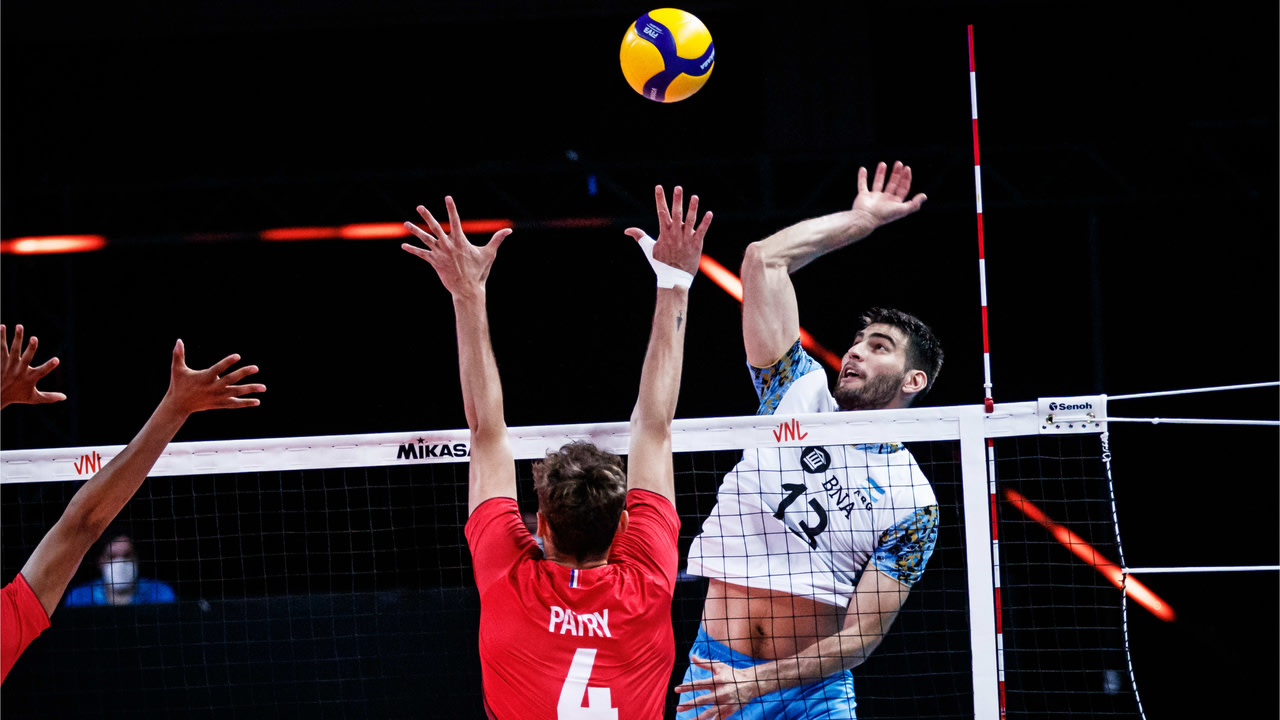 Argentina vs francia en vivo voley