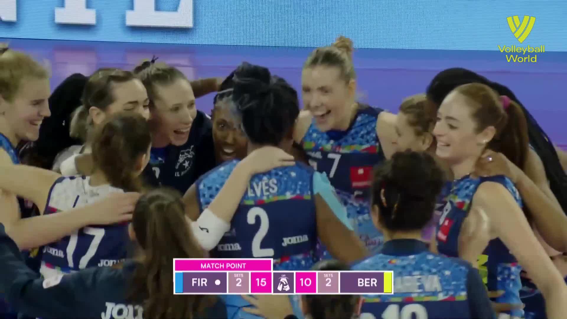 Il Bisonte Firenze vs. Volley Bergamo 1991 FIVB Womens Italian