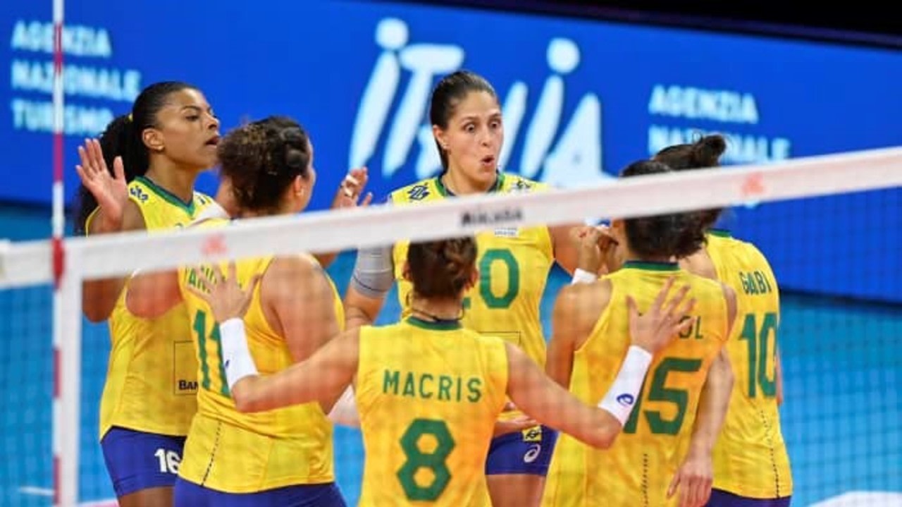 VNL Women's Highlights - Brazil vs. Canada | volleyballworld.com