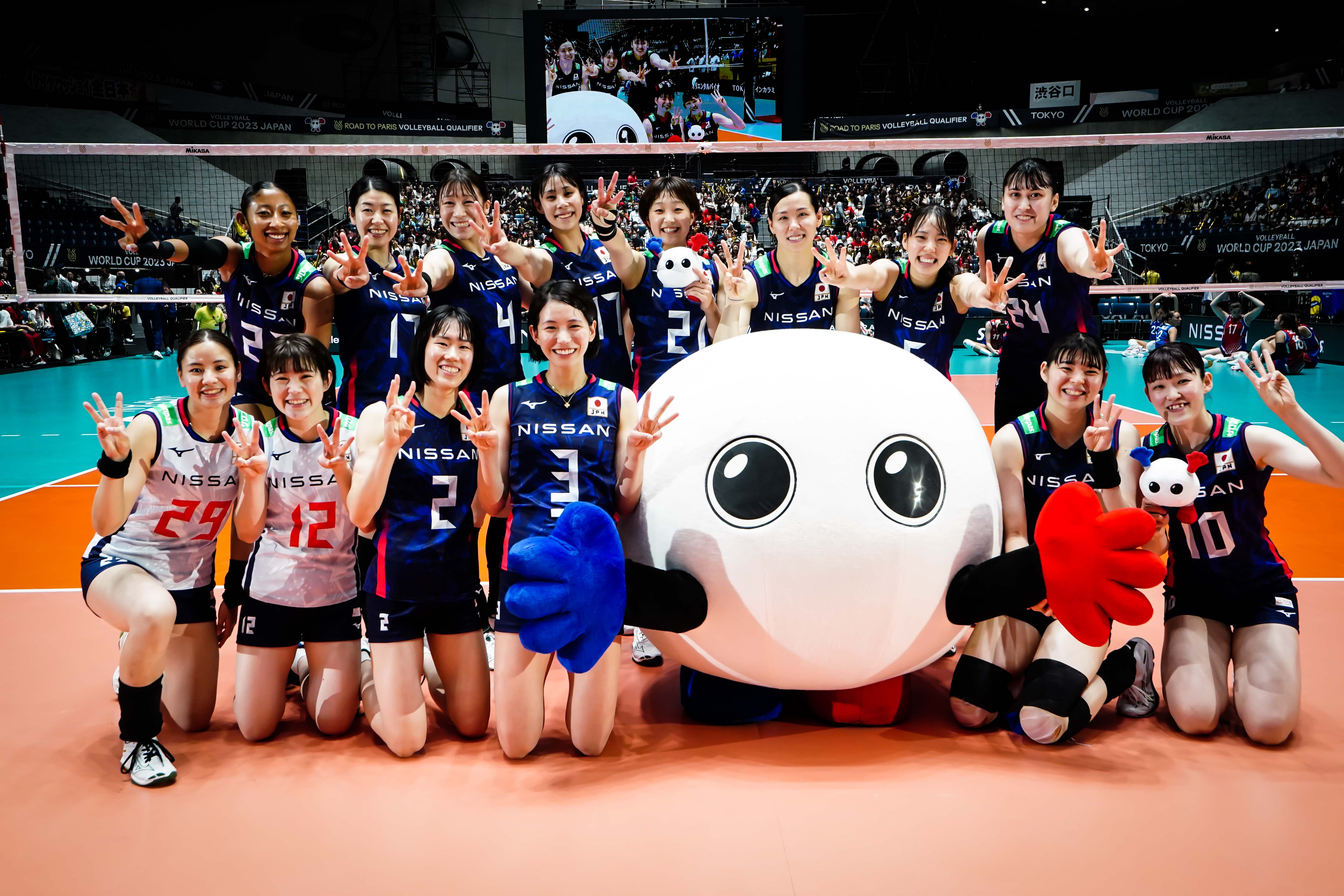 Paris 2024 Volleyball Qualifiers TOKIO Inkarami as Official