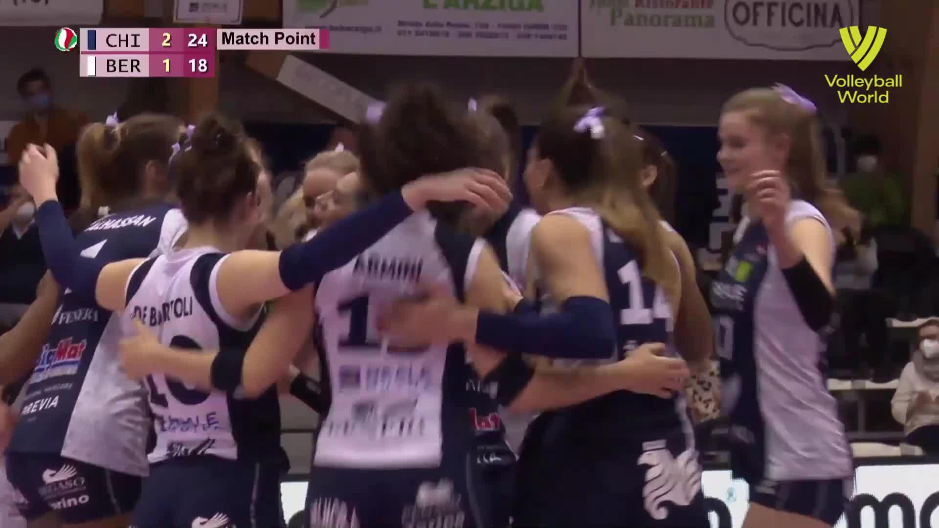 Reale Mutua Fenera Chieri vs. Volley Bergamo 1991 FIVB Womens