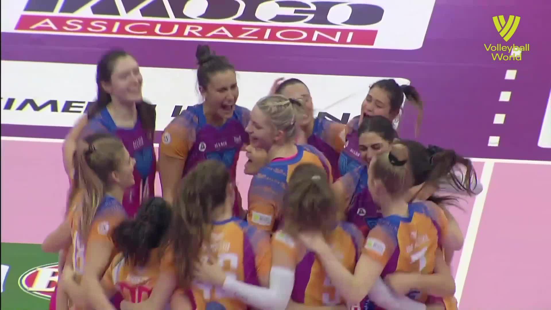 Imoco Volley Conegliano vs. Vero Volley Monza FIVB Womens Italian League A1 Match
