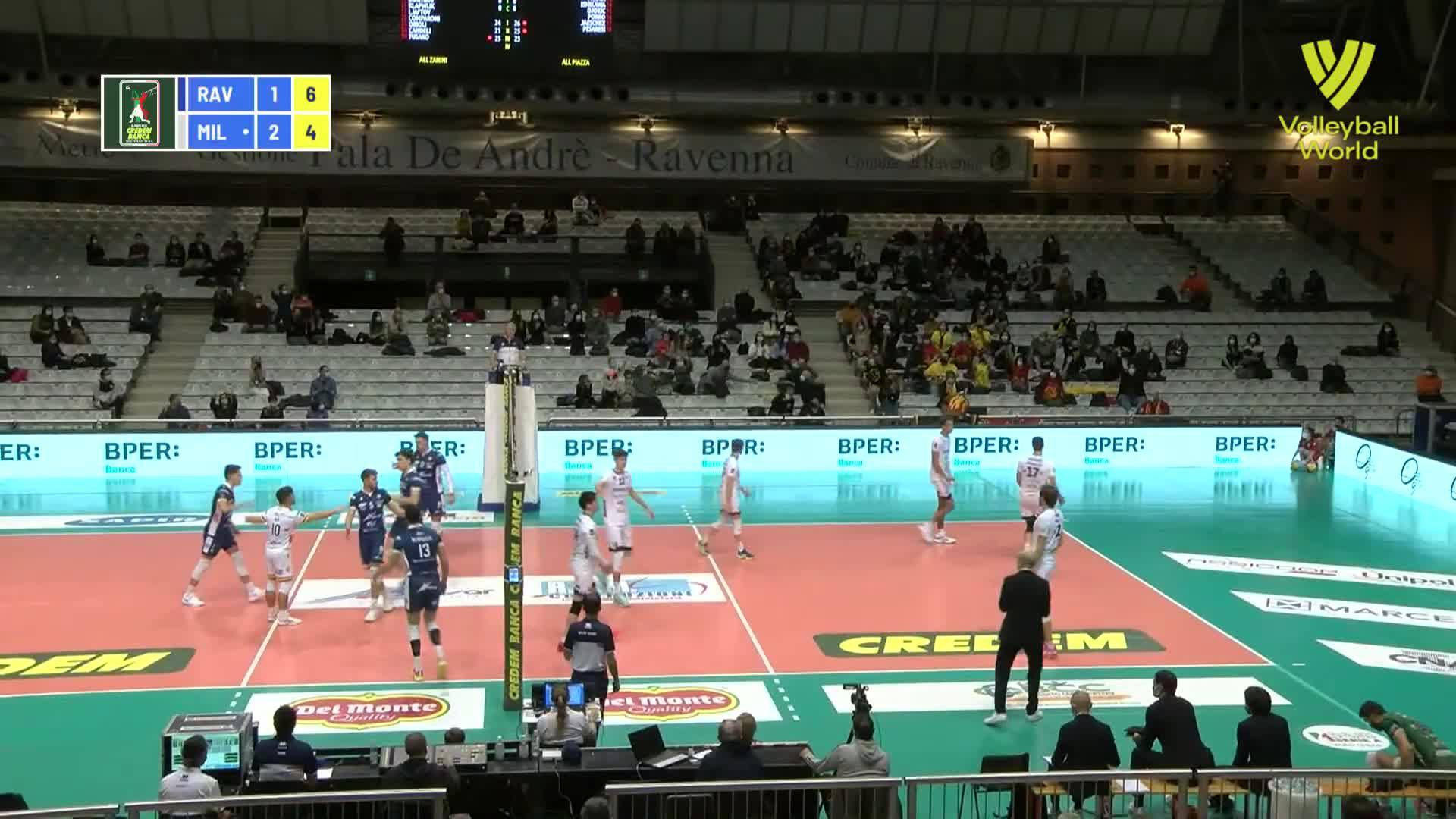 Niels Klapwijk Points Made Leader in Consar RCM Ravenna vs. Allianz