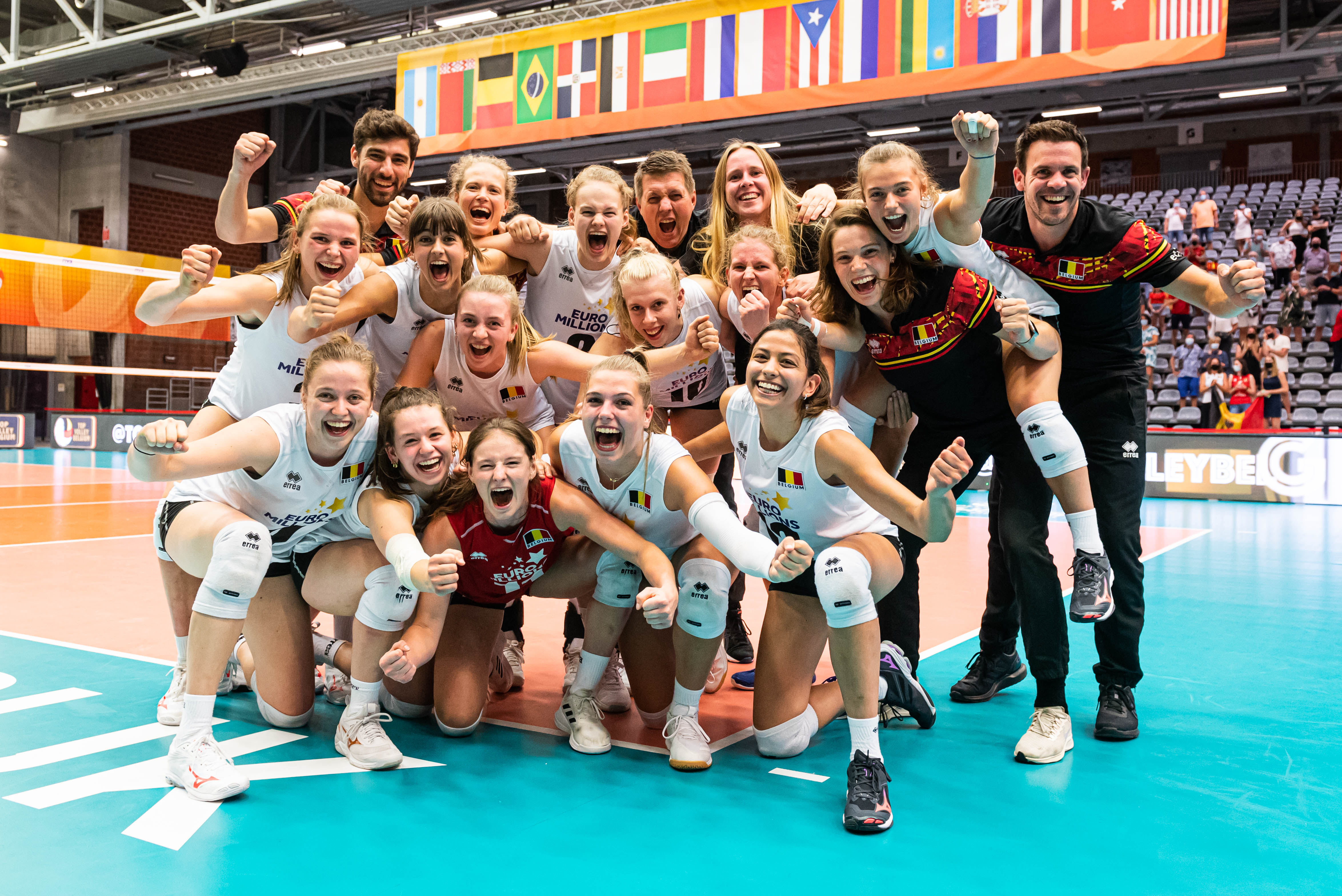 U20 hosts Belgium finish off on high note in Kortrijk | volleyballworld.com