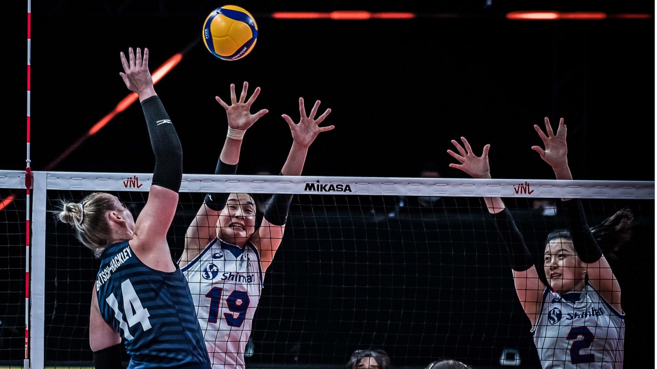 VNL Women's Highlights Korea vs. USA