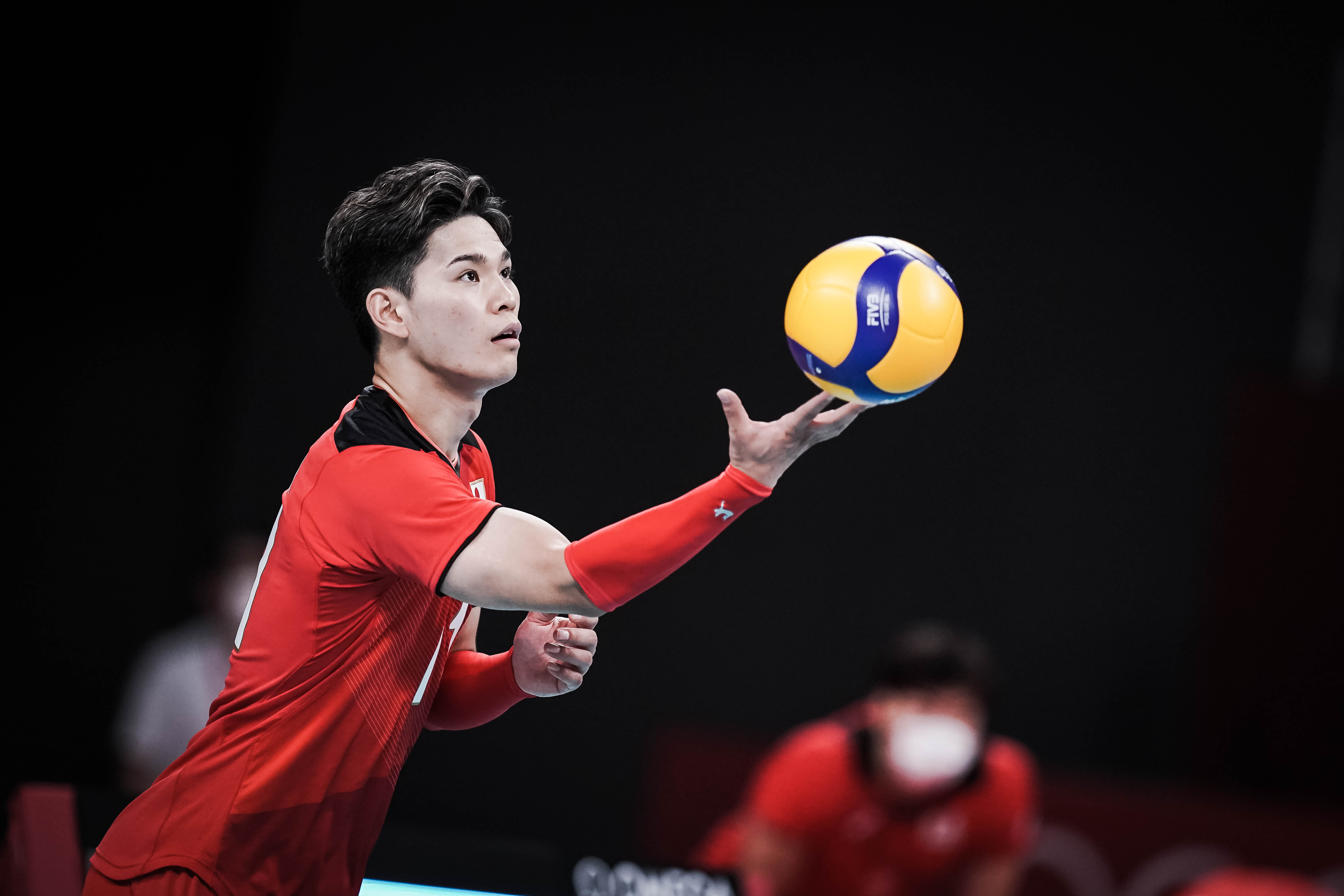 Volleyball Player Nishida Jersey Number