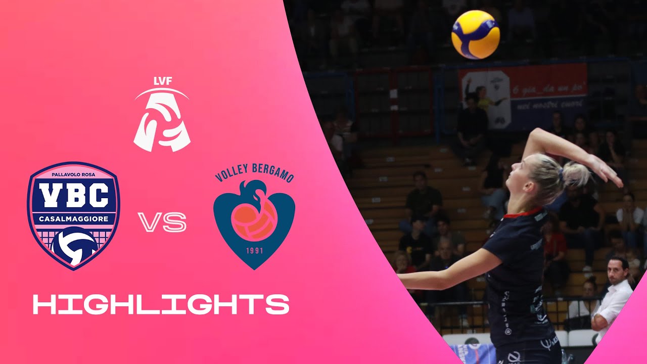 Casalmaggiore vs. Bergamo Highlights LVF A1 1a Giornata