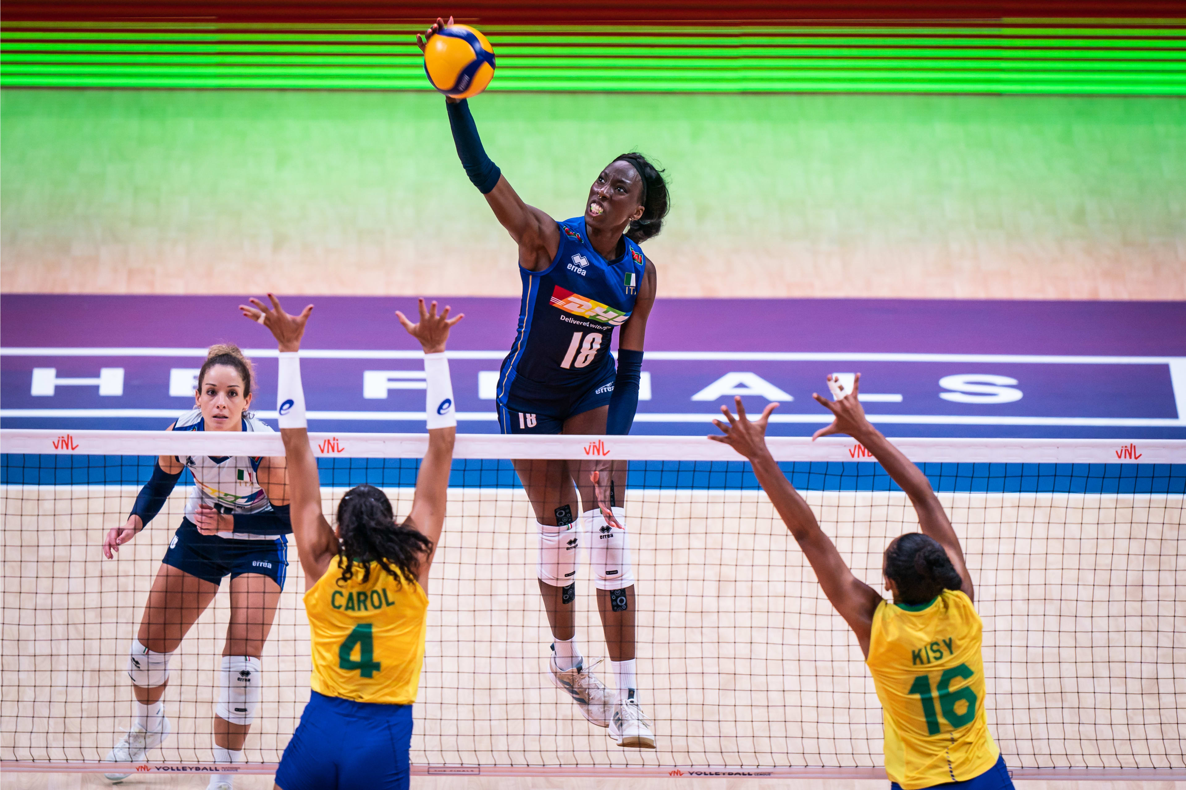 Italy sweep Brazil to triumph as first-time VNL champs volleyballworld
