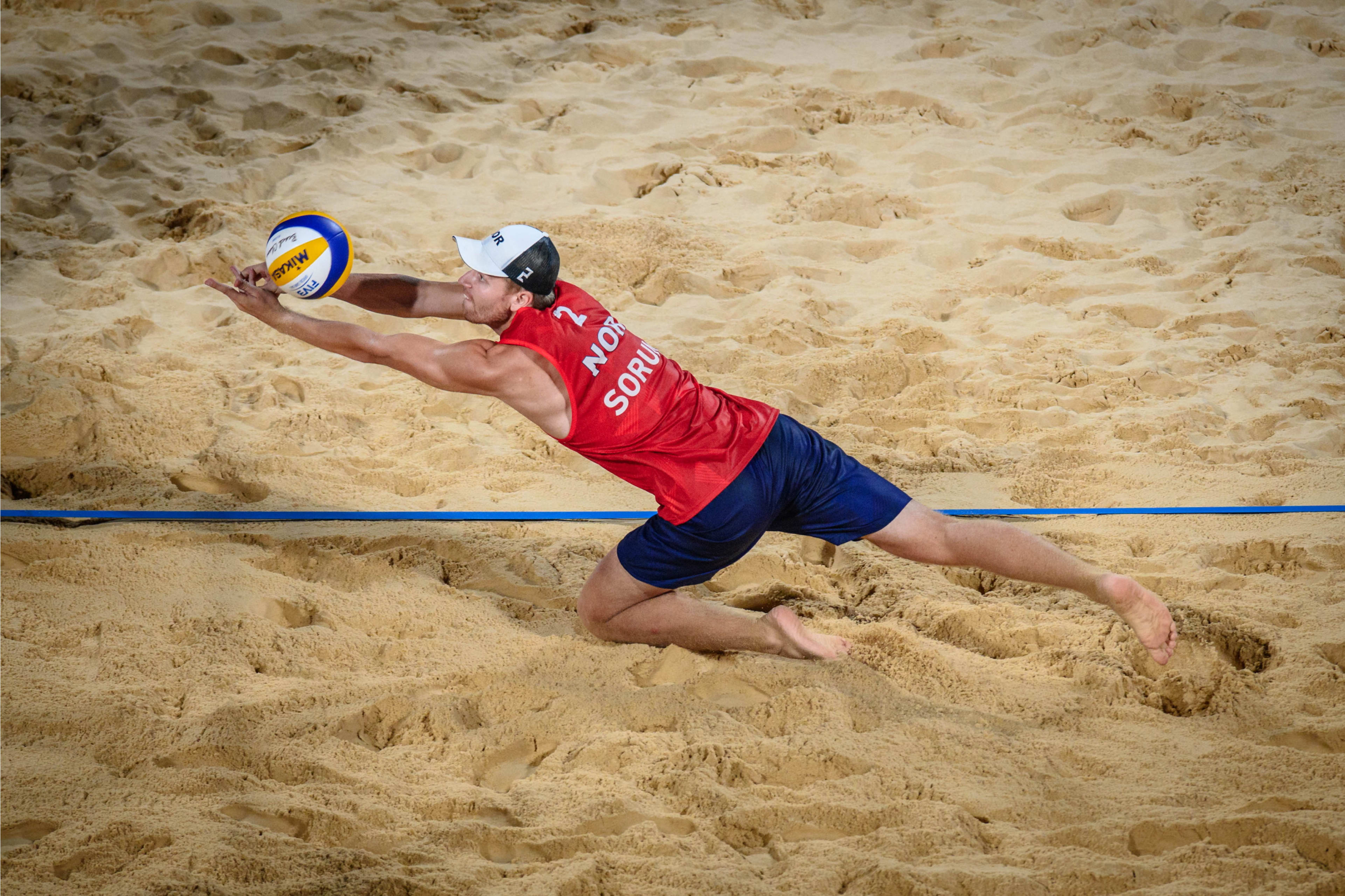 Beach volleyball celebrates three new men's Olympic medallists