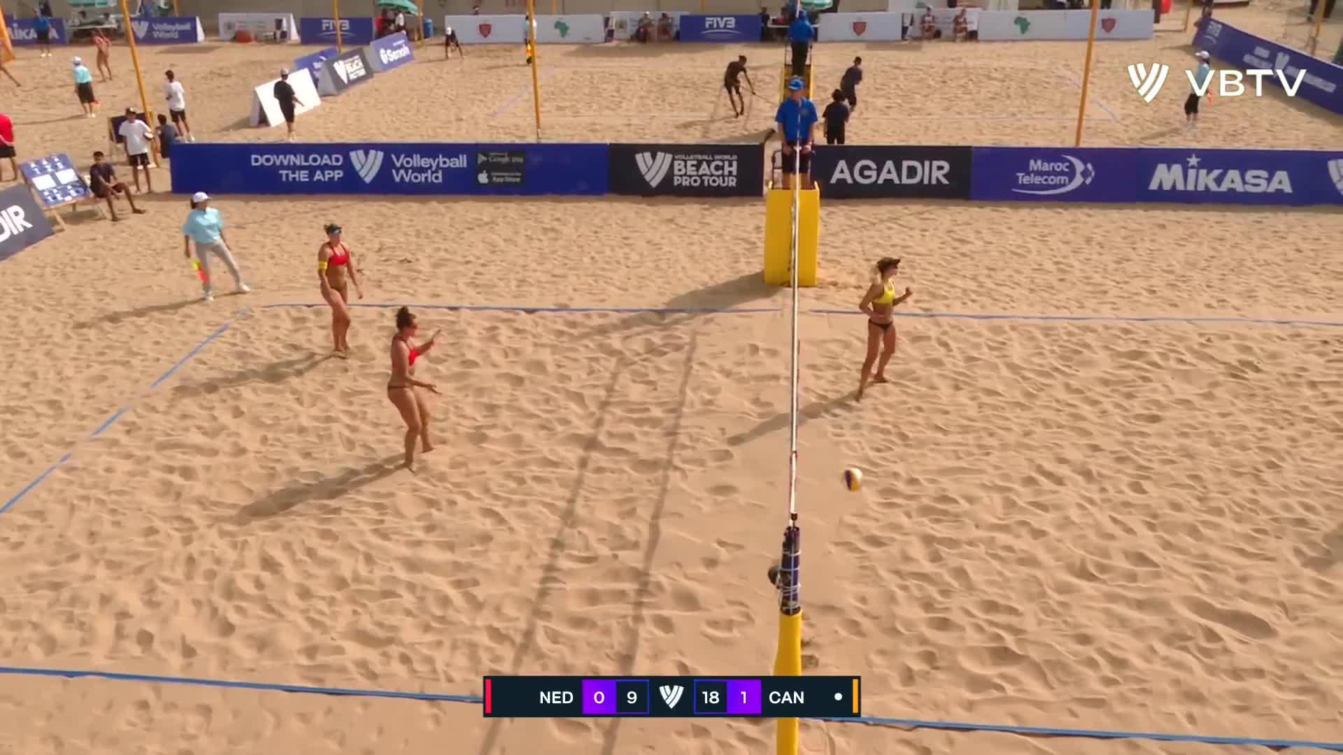 Nicole McNamara Megan McNamara Aces Leaders in Megan Nicole vs. Piersma