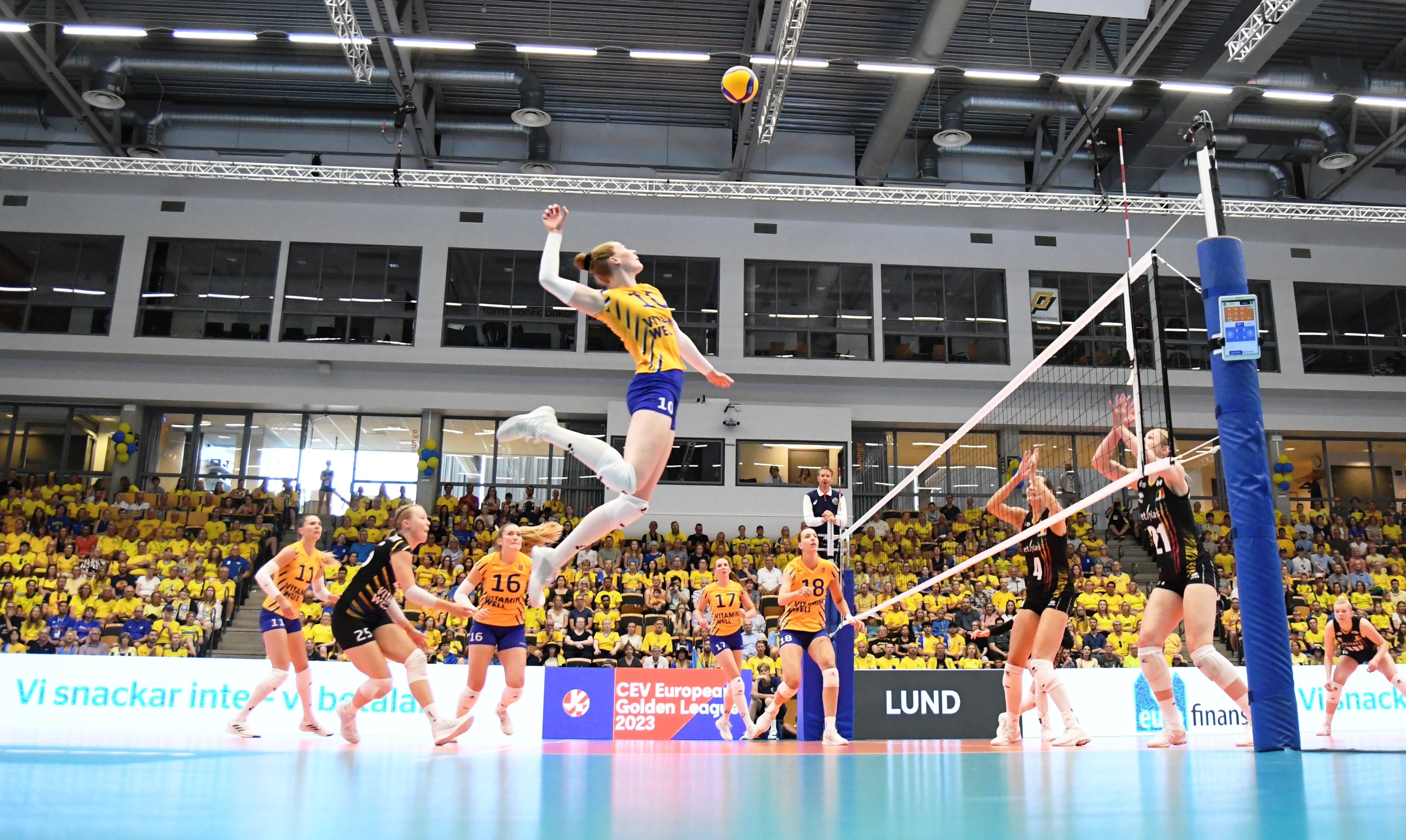 Ukraine and Sweden book spots in women’s Challenger Cup