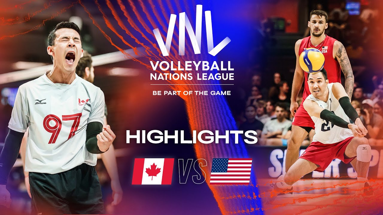 Can Vs Usa Highlights Week 1 Men S Vnl 2023 Can Vs Usa Highlights Week 1 Men S Vnl 2023