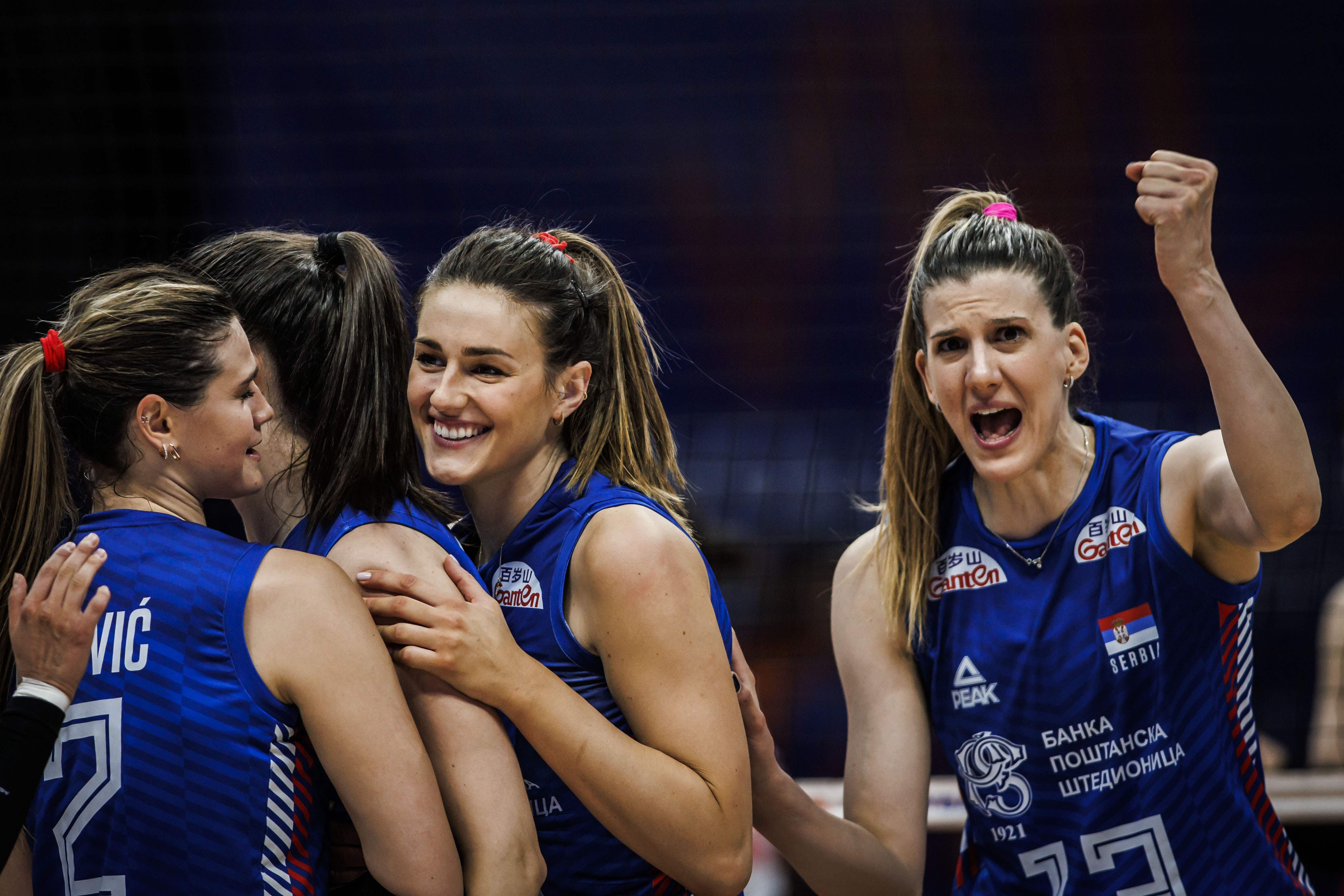 Serbia fight back and secure first VNL victory
