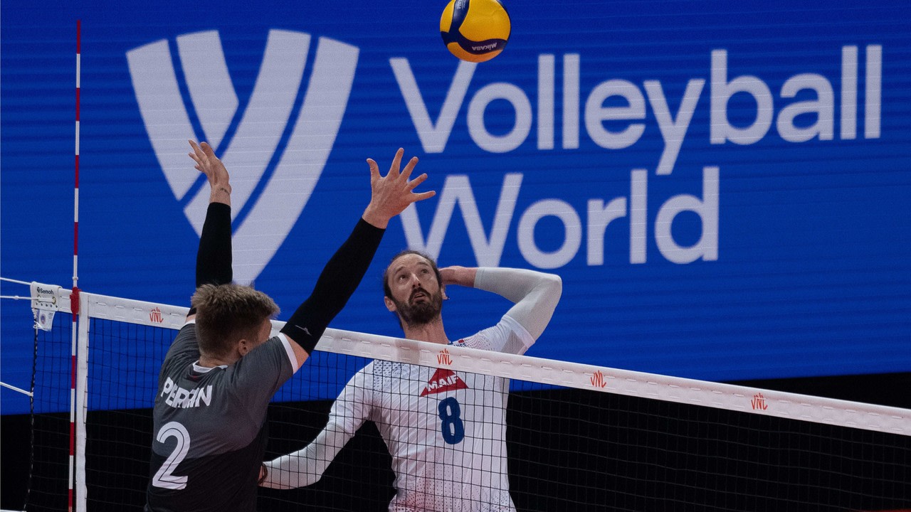 VNL Men’s Highlights France vs. Canada