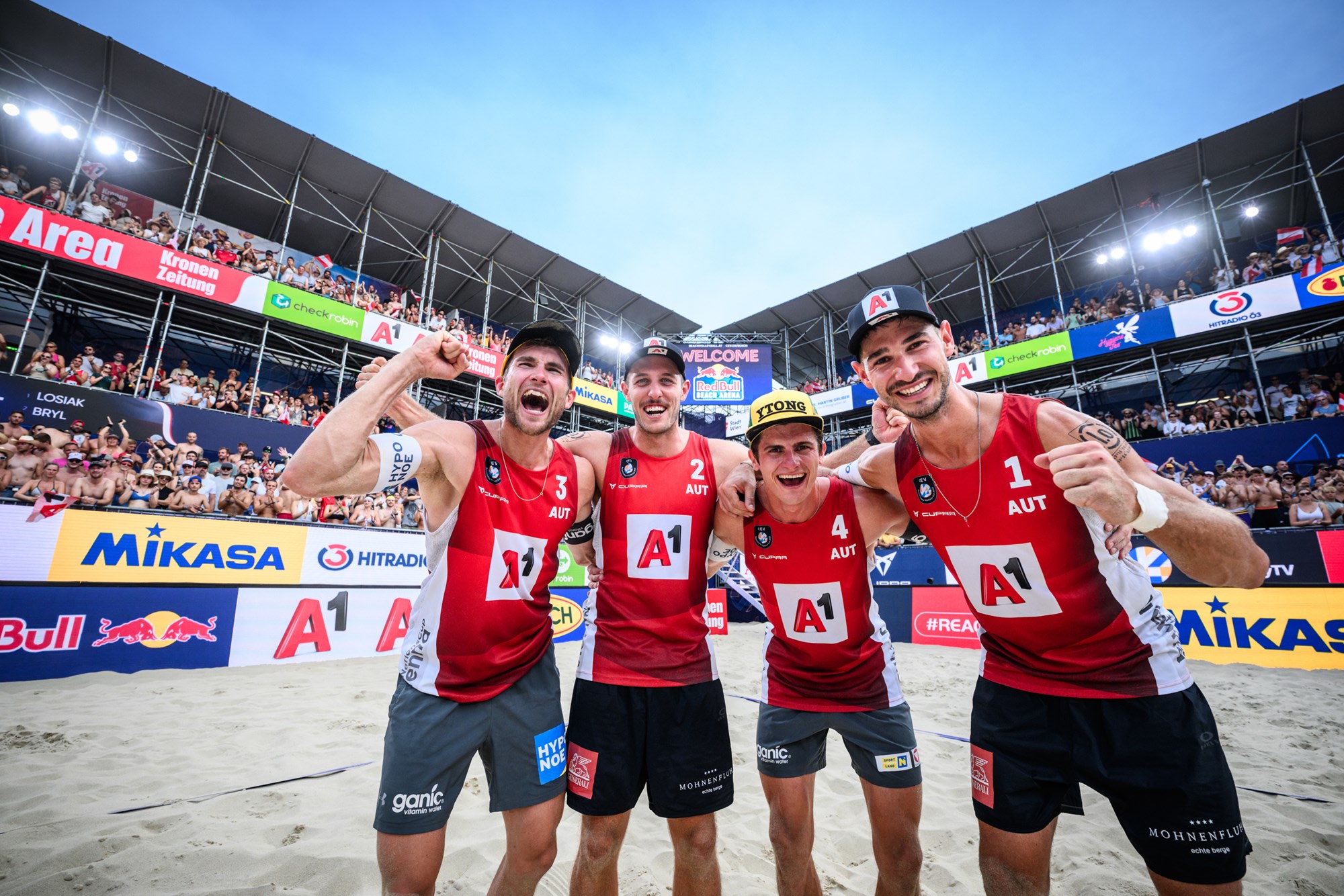 Austria men’s teams reshuffle for 2023 Beach Pro Tour