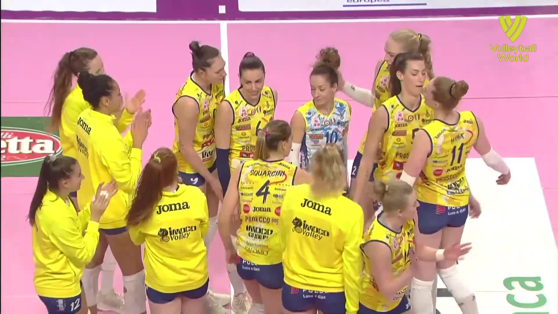 Volley Bergamo Vs Prosecco Doc Imoco Conegliano Fivb Womens Italian League A Match