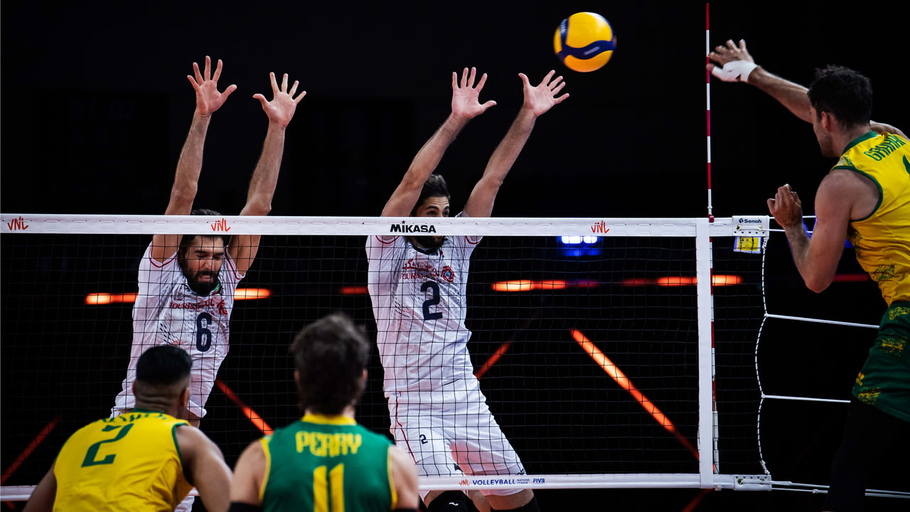 VNL Men's Highlights Iran vs. Australia