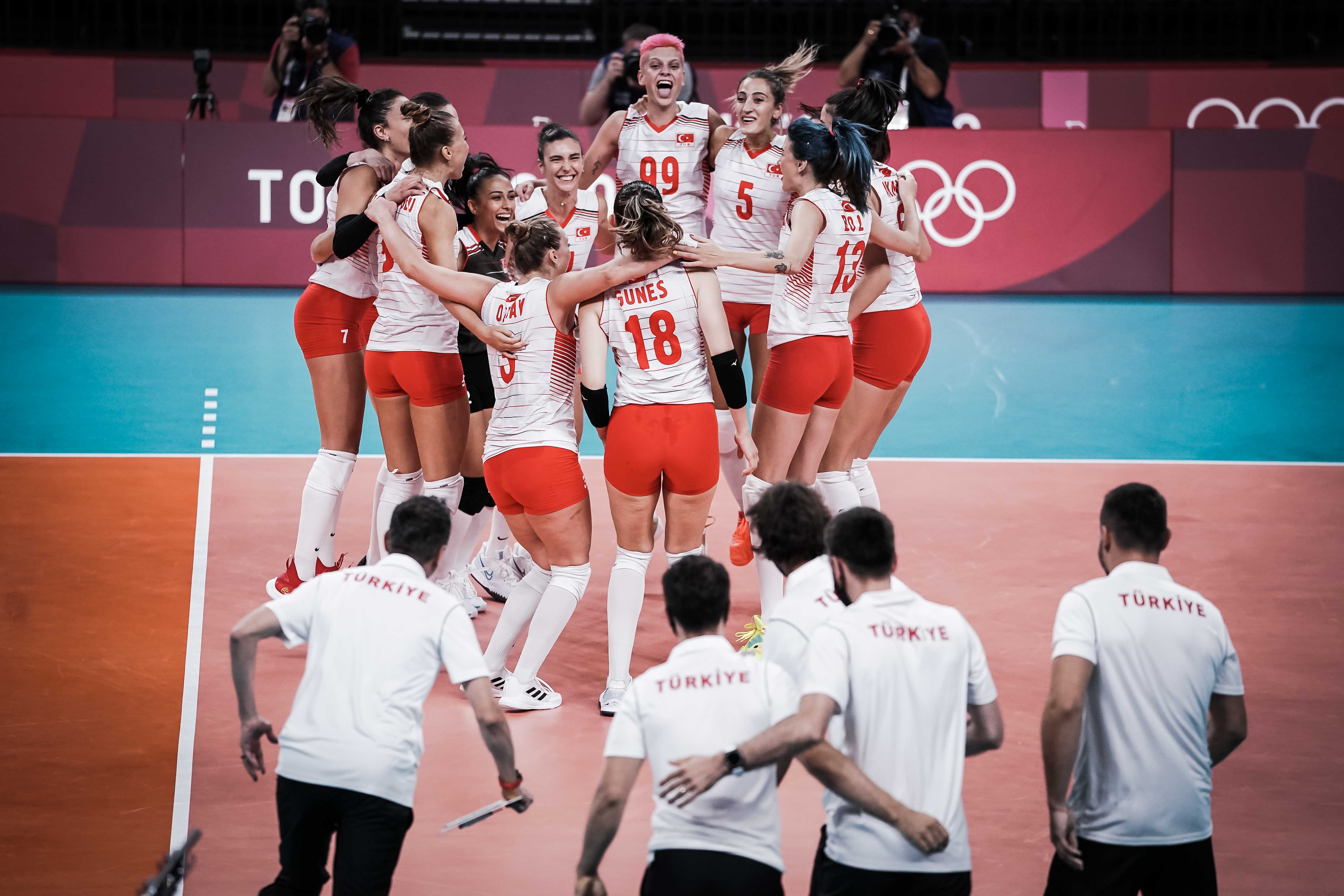 Karakurtled Turkey turn the heat on Olympic champions in stunning win
