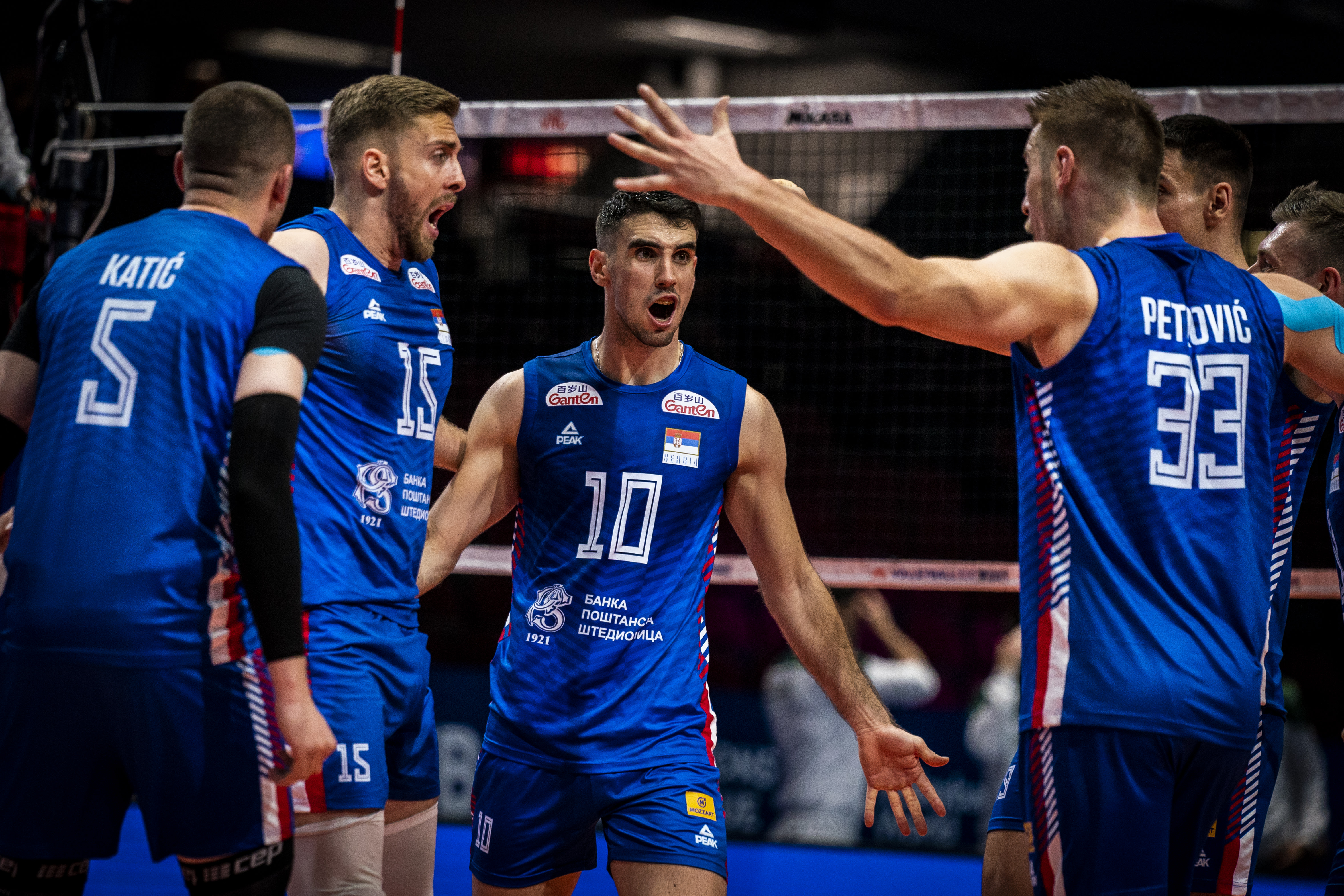 Serbia find way through Bulgarian block to win VNL opener volleyballworld