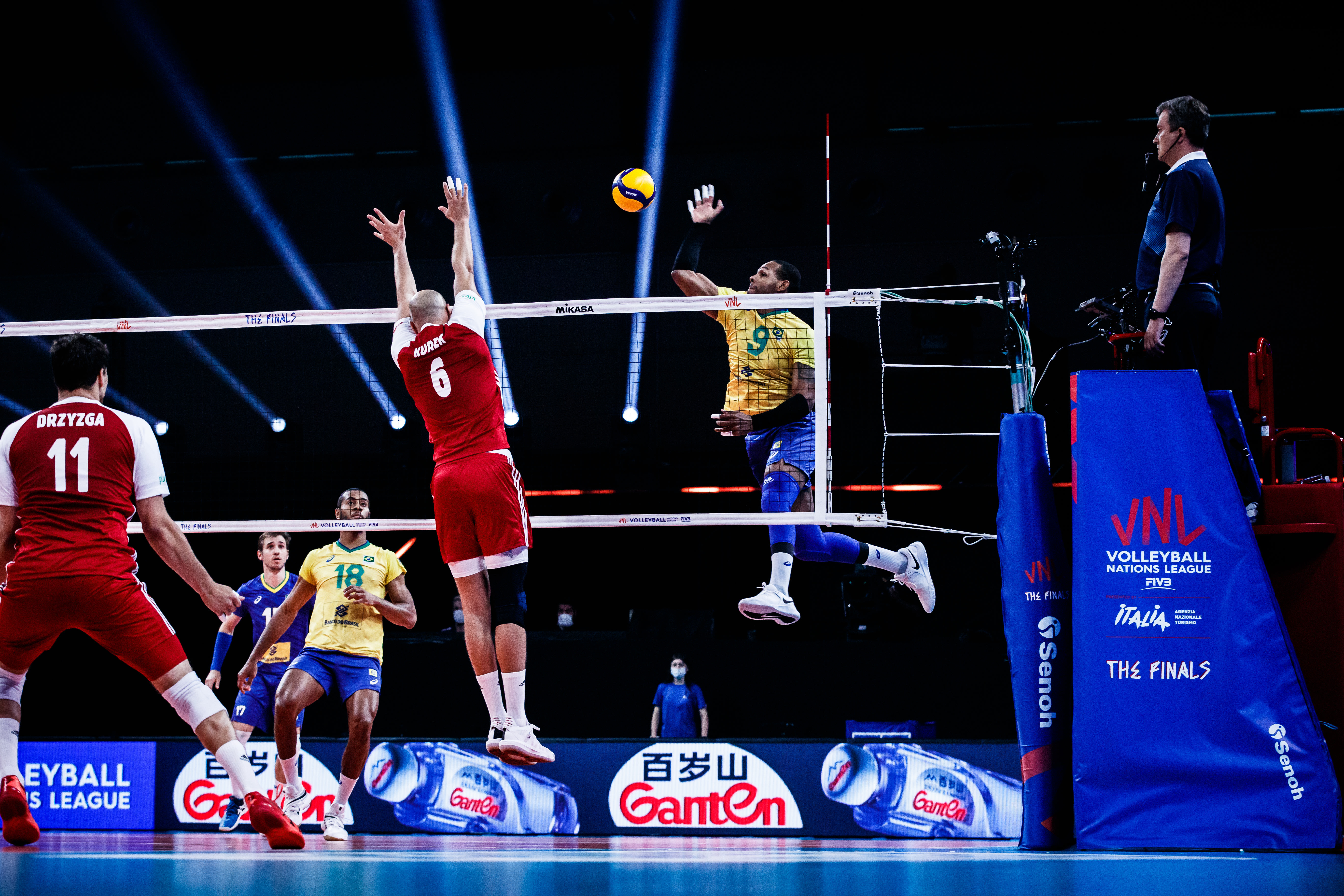 Reinforced Brazil and Poland to meet in remake of last VNL final volleyballworld