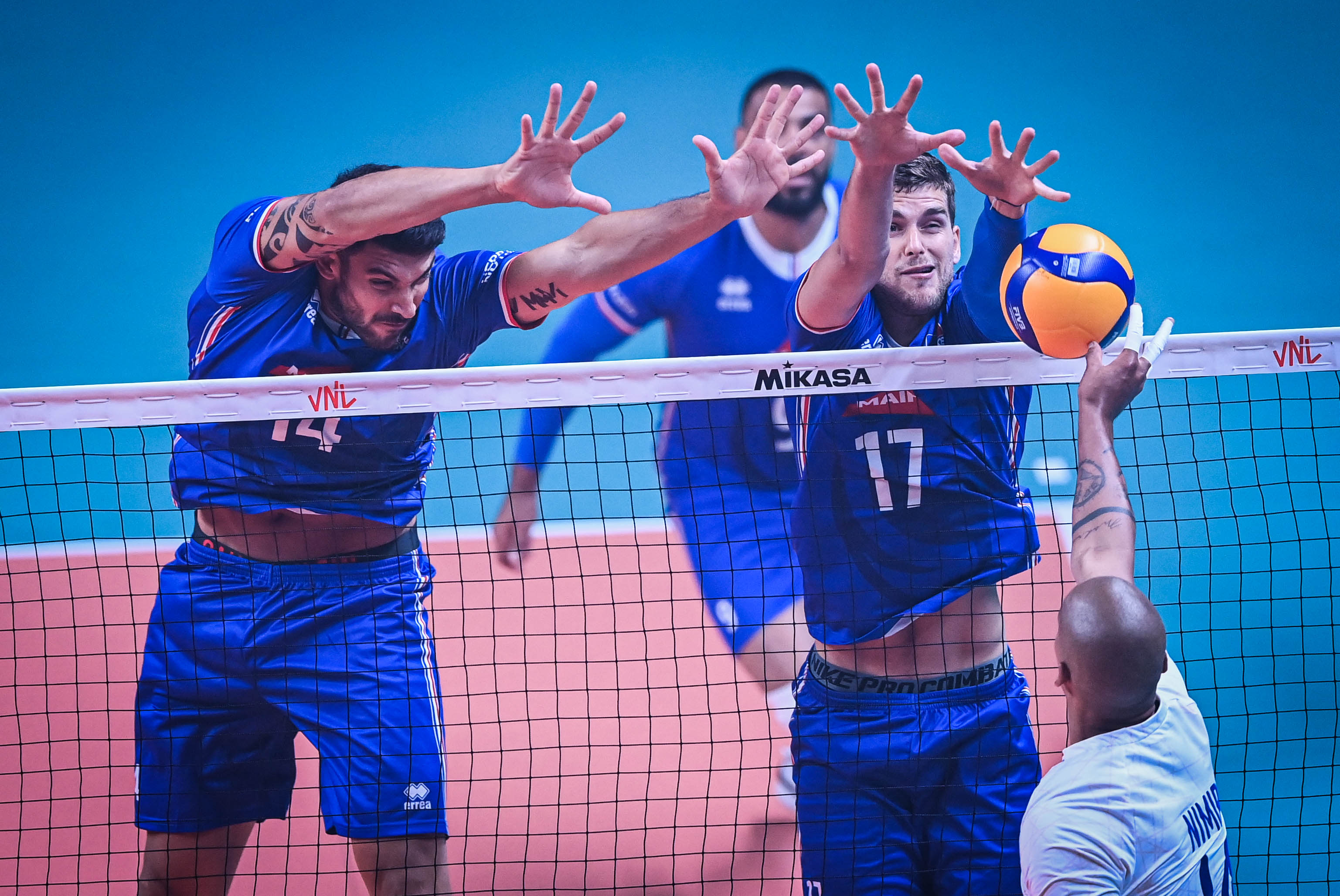Toniutti, Le Goff and Clevenot return as France top the Netherlands volleyballworld