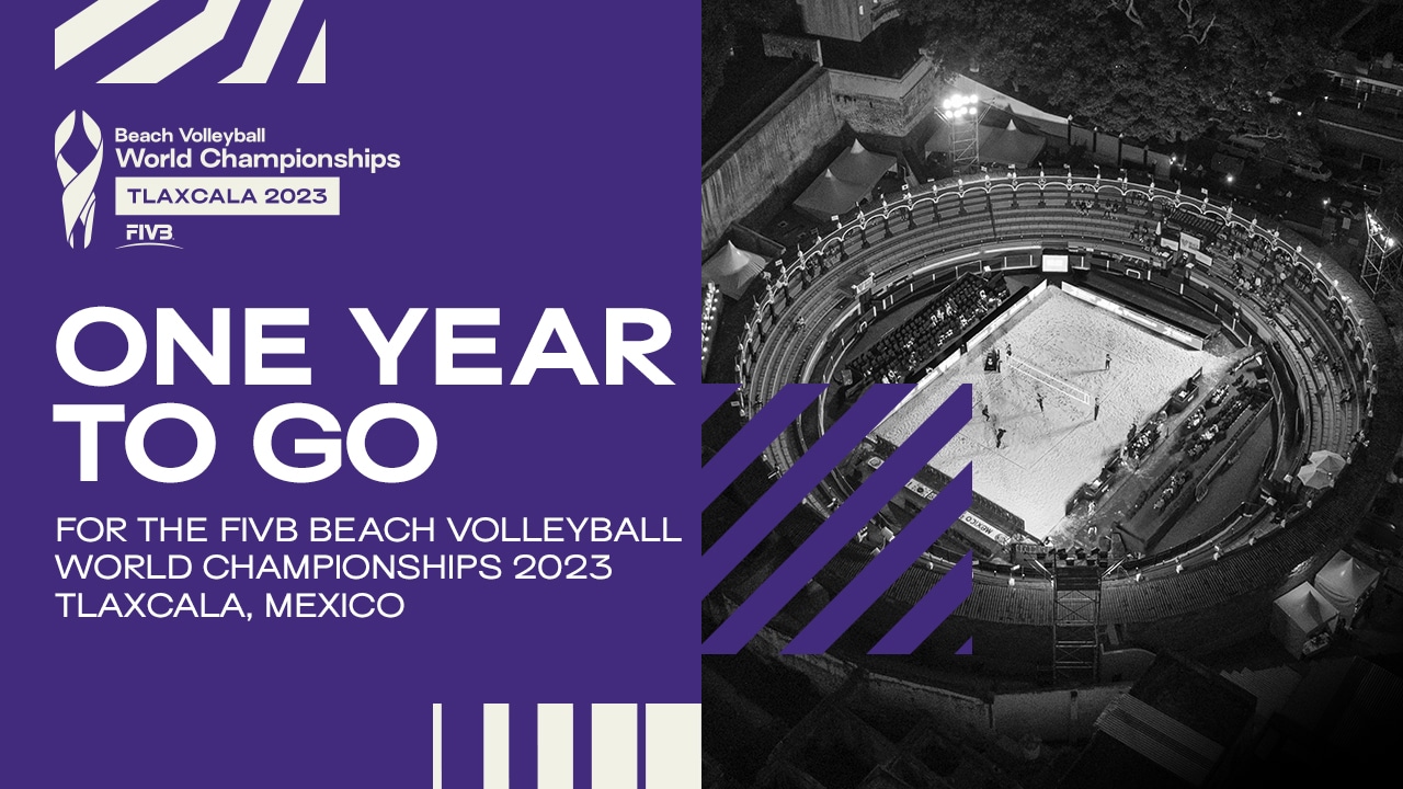 One year countdown to Beach Volleyball World Championships in Mexico
