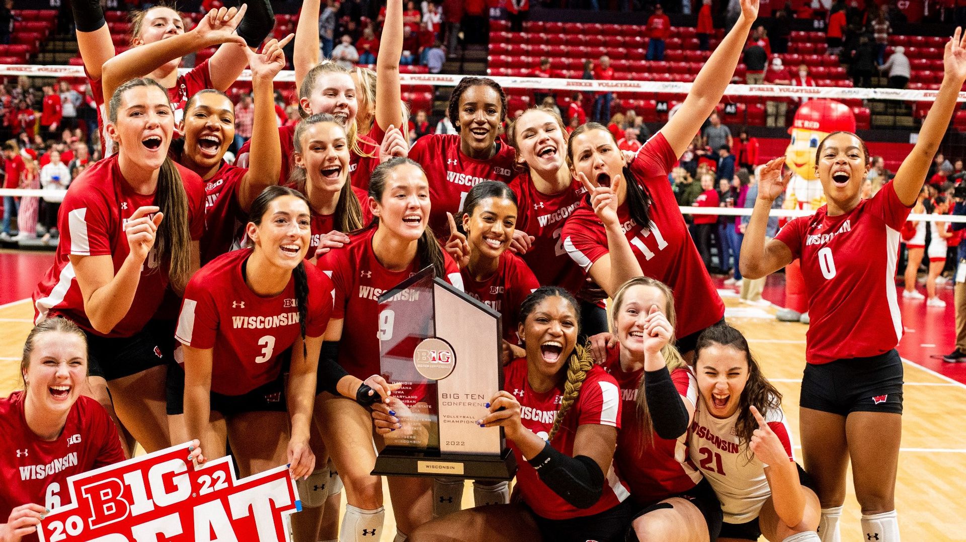 Wisconsin claim fourth consecutive Big Ten title