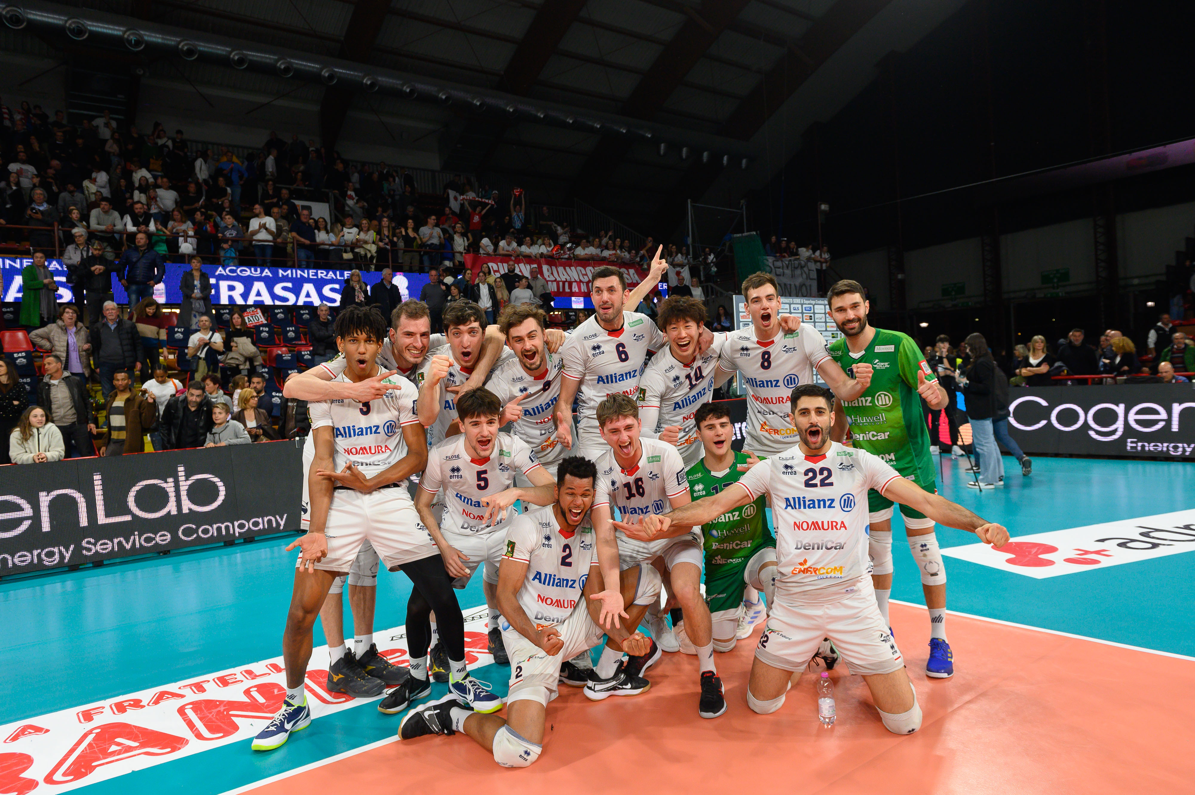 Milano, Piacenza and Lube complete SuperLega semifinals volleyballworld