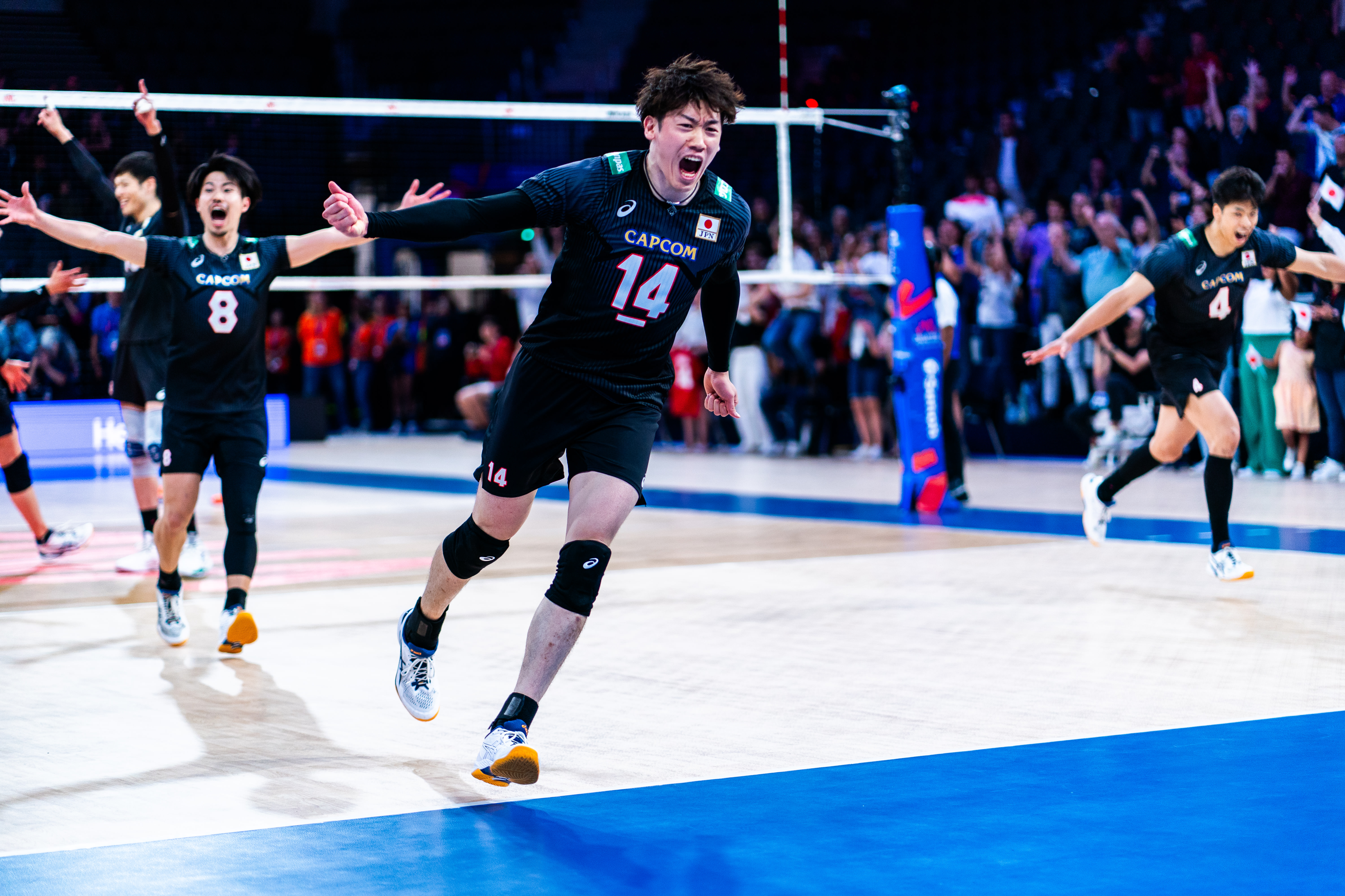 Theres no stopping Japan 3-2 over mighty Brazil volleyballworld