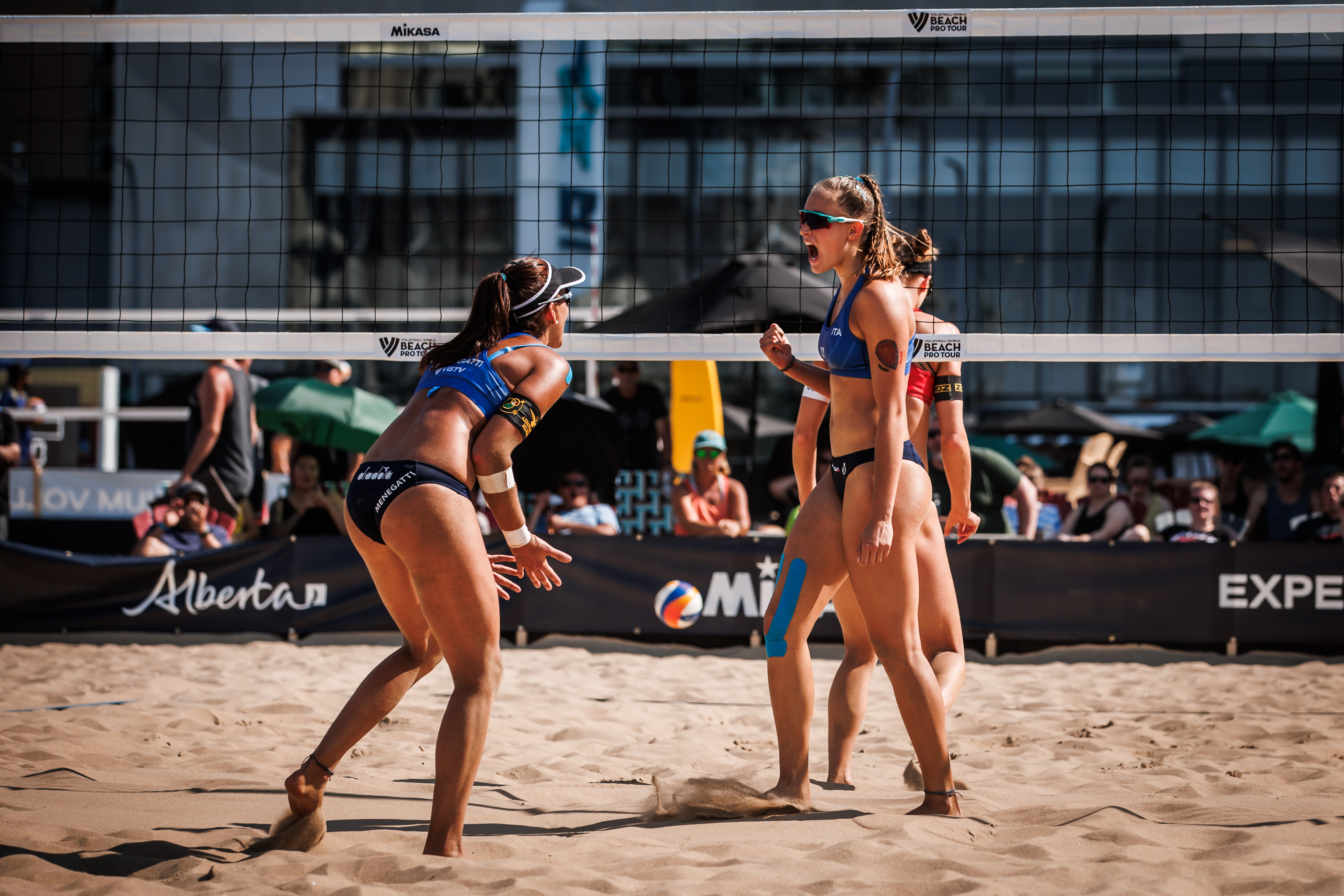 Menegatti and Gottardi back in the semifinals in Edmonton