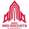 Volleyball team NEC Red Rockets Kawasaki logo