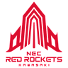 Volleyball team NEC Red Rockets logo