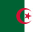 Bandeira da equipe de vôlei Algeria