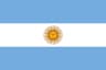 Bandeira da equipe de vôlei de praia Argentina