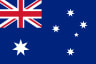 Bandeira da equipe de vôlei de praia Australia
