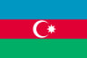 Bandeira da equipe de vôlei de praia Azerbaijan