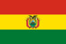 Bandeira da equipe de vôlei de praia Bolivia
