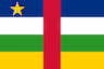 Volleyball team Central African Republic flag