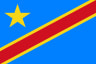 Bandeira da equipe de vôlei de praia Congo