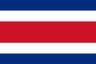 Bandeira da equipe de vôlei Costa Rica