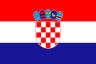 Bandeira da equipe de vôlei Croatia