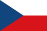 Bandeira da equipe de vôlei de praia Czechia