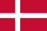 Bandeira da equipe de vôlei de praia Denmark